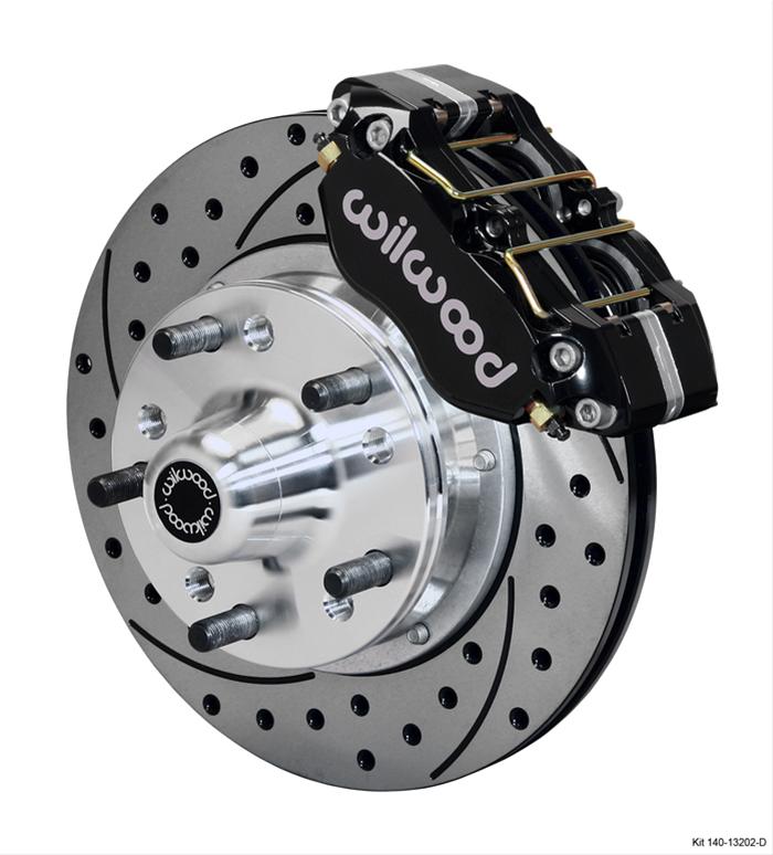 Wilwood Disc Brakes 140-13202-D Wilwood DynaPro Dust-Boot Pro Series Front Brake Kits - Zander Auto Parts