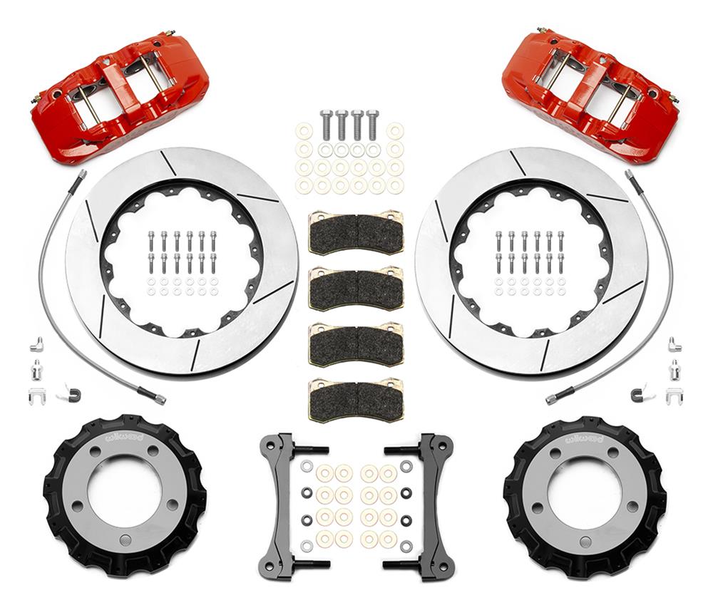 Wilwood Disc Brakes 140-15473-R Wilwood AERO6 Big Brake Truck Front Brake Kits - Zander Auto Parts