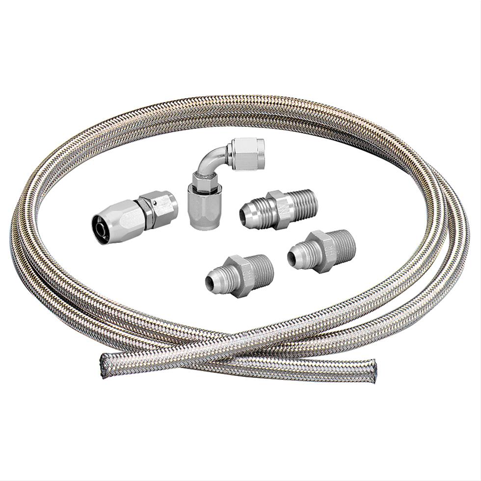 Summit Racing SUM-G3156N Summit Racing™ Aftermarket Pump to Carburetor Fuel Line Kits - Zander Auto Parts