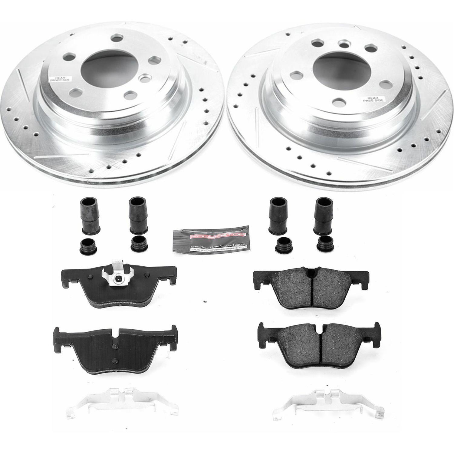 PowerStop K6852 PowerStop Z23 Evolution Sport Brake Upgrade Kits - Zander Auto Parts
