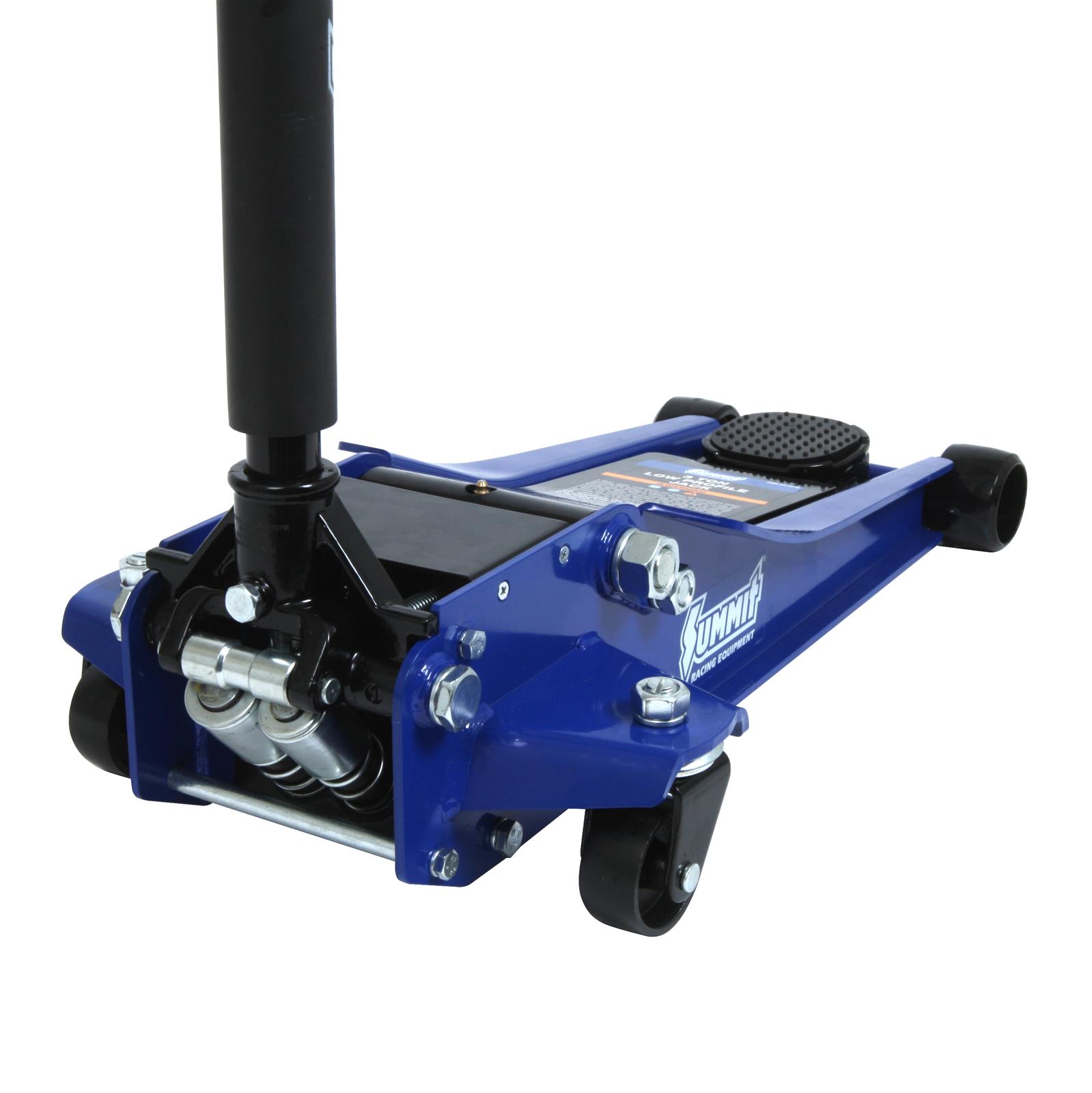 Summit Racing SUM-917078 Summit Racing™ 3 Ton Steel Low Profile Floor Jacks - Zander Auto Parts