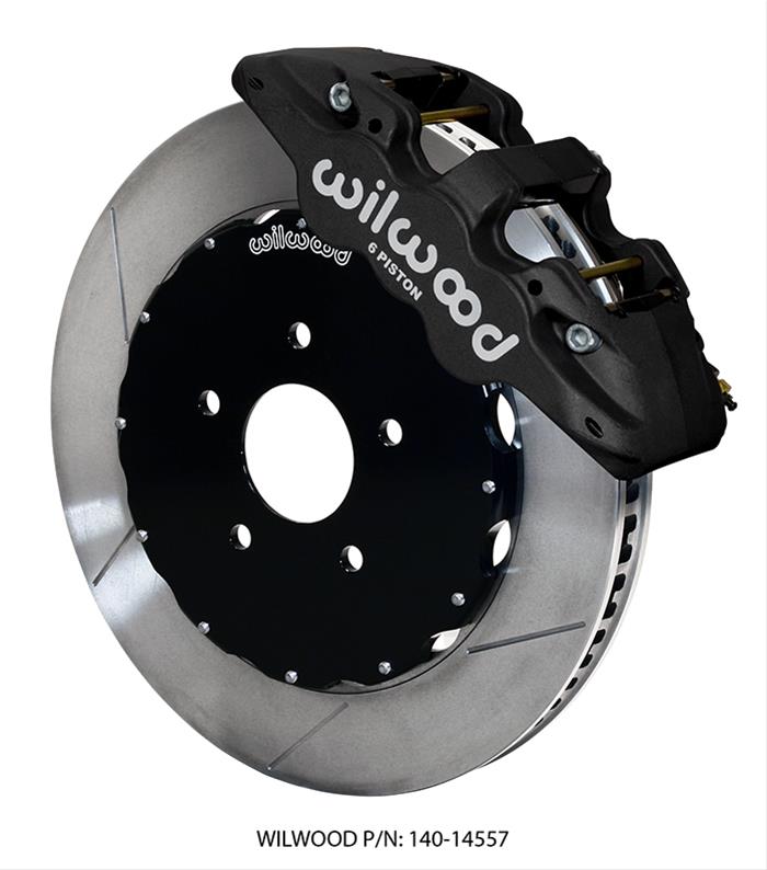 Wilwood Disc Brakes 140-14557 Wilwood AERO6 Big Brake Front Brake Kits - Zander Auto Parts