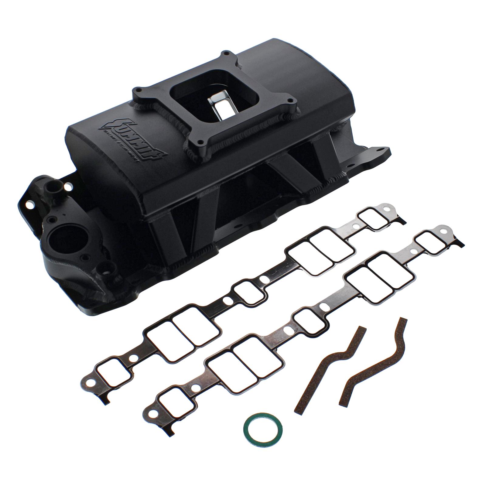 Summit Racing SUM-226400BL Summit Racing™ Fabricated Intake Manifolds - Zander Auto Parts