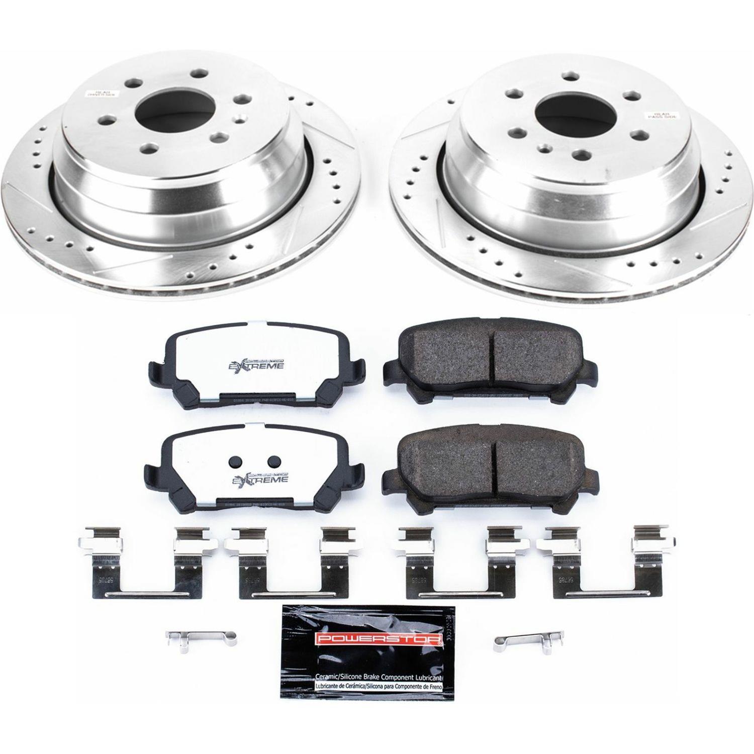 PowerStop K7127-36 PowerStop Z36 Truck and Tow Brake Upgrade Kits - Zander Auto Parts