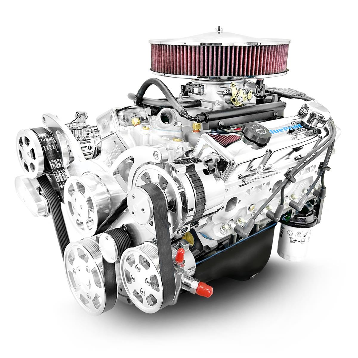 BluePrint Engines BP38318MPFIK BluePrint Engines GM 383 C.I.D. 436 HP Fully Dressed Stroker Long Block Crate Engines - Zander Auto Parts