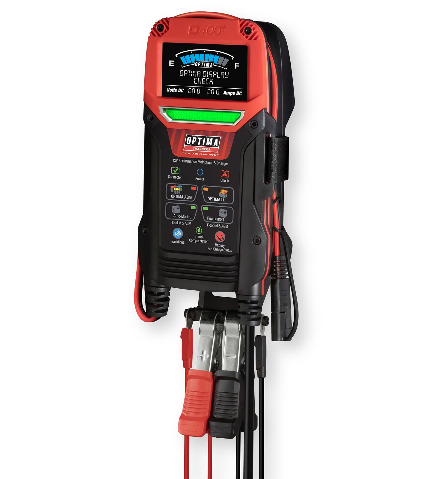 Optima Batteries 150-41220 Optima Digital 400+ 12V Battery Chargers and Maintainers - Zander Auto Parts