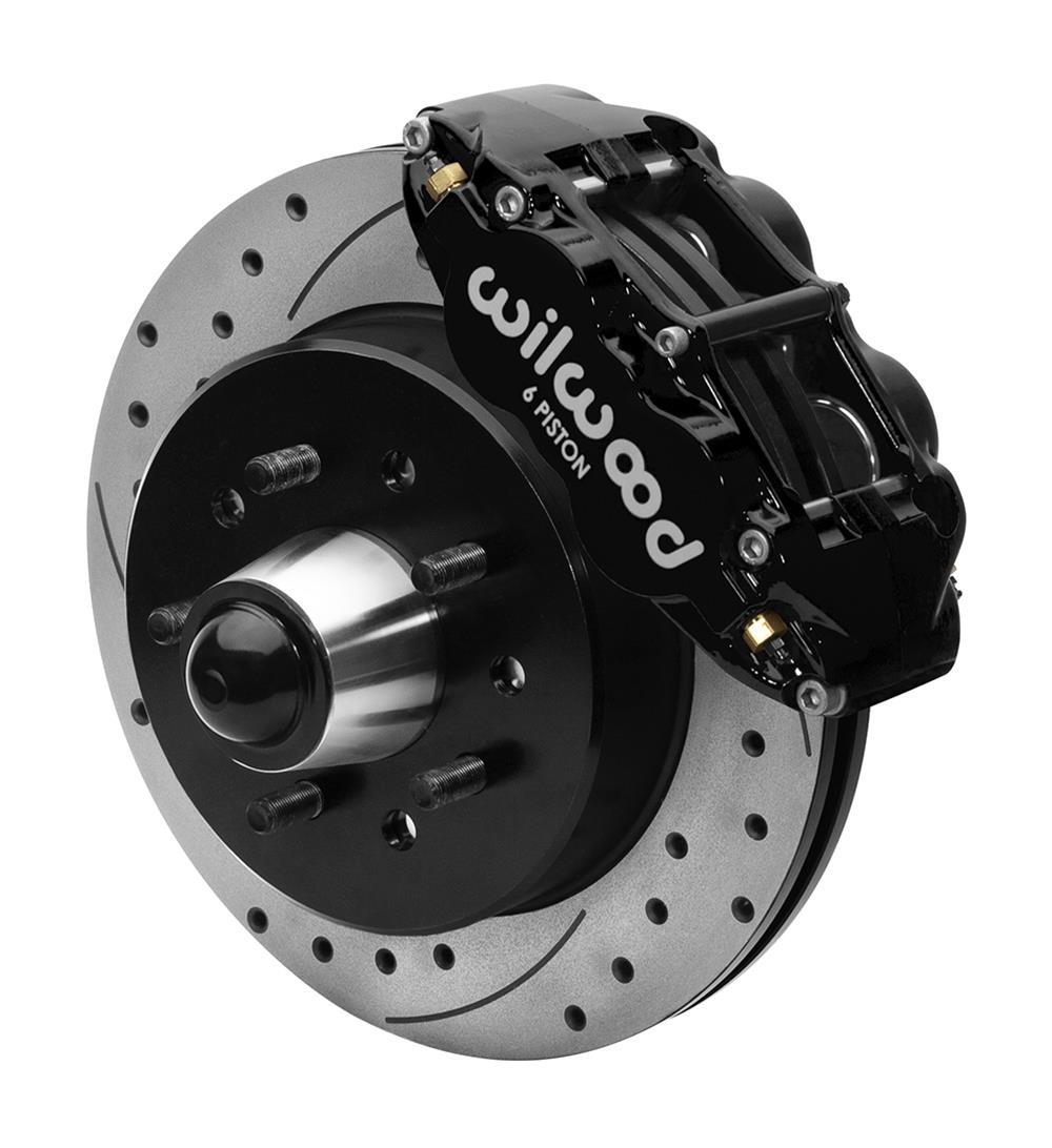 Wilwood Disc Brakes 140-15940-D Wilwood Forged Narrow Superlite 6R Big Brake Front Brake Kits - Zander Auto Parts