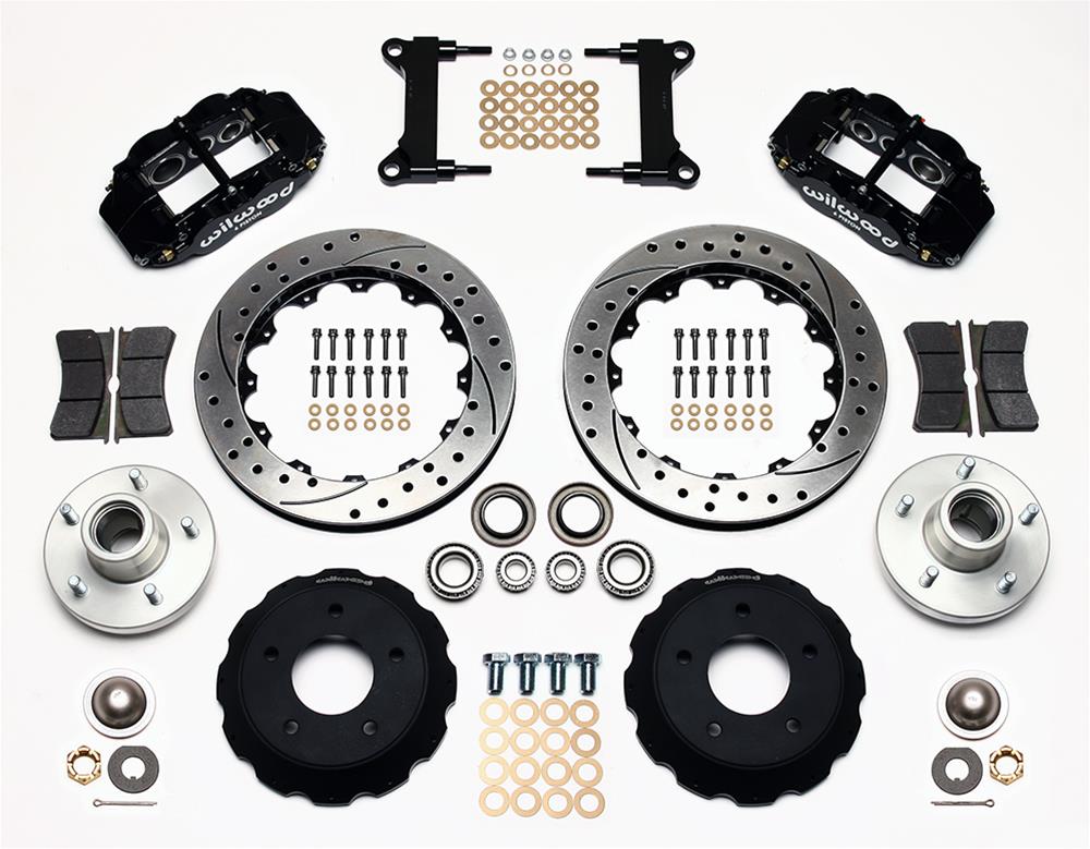 Wilwood Disc Brakes 140-10775-D Wilwood Forged Narrow Superlite 6R Big Brake Front Brake Kits - Zander Auto Parts