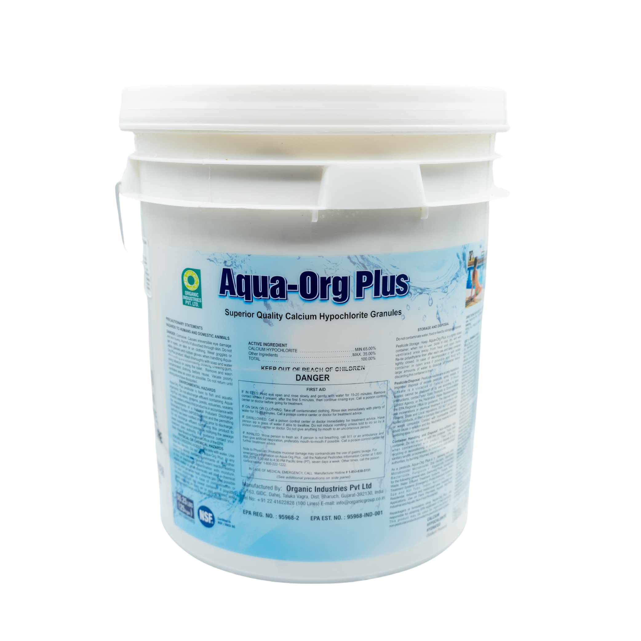 AQUA ORG PLUS Granular Hypochlorite Swimming - Zander Auto Parts