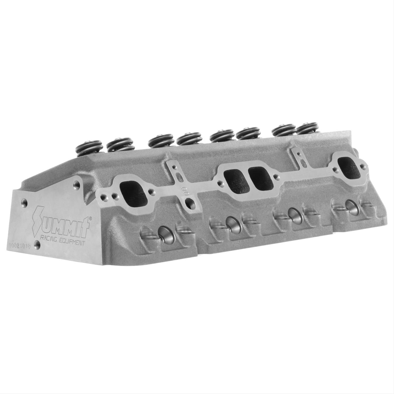 Summit Racing SUM-152123 Summit Racing™ Cast Iron Cylinder Heads for Small Chevy - Zander Auto Parts