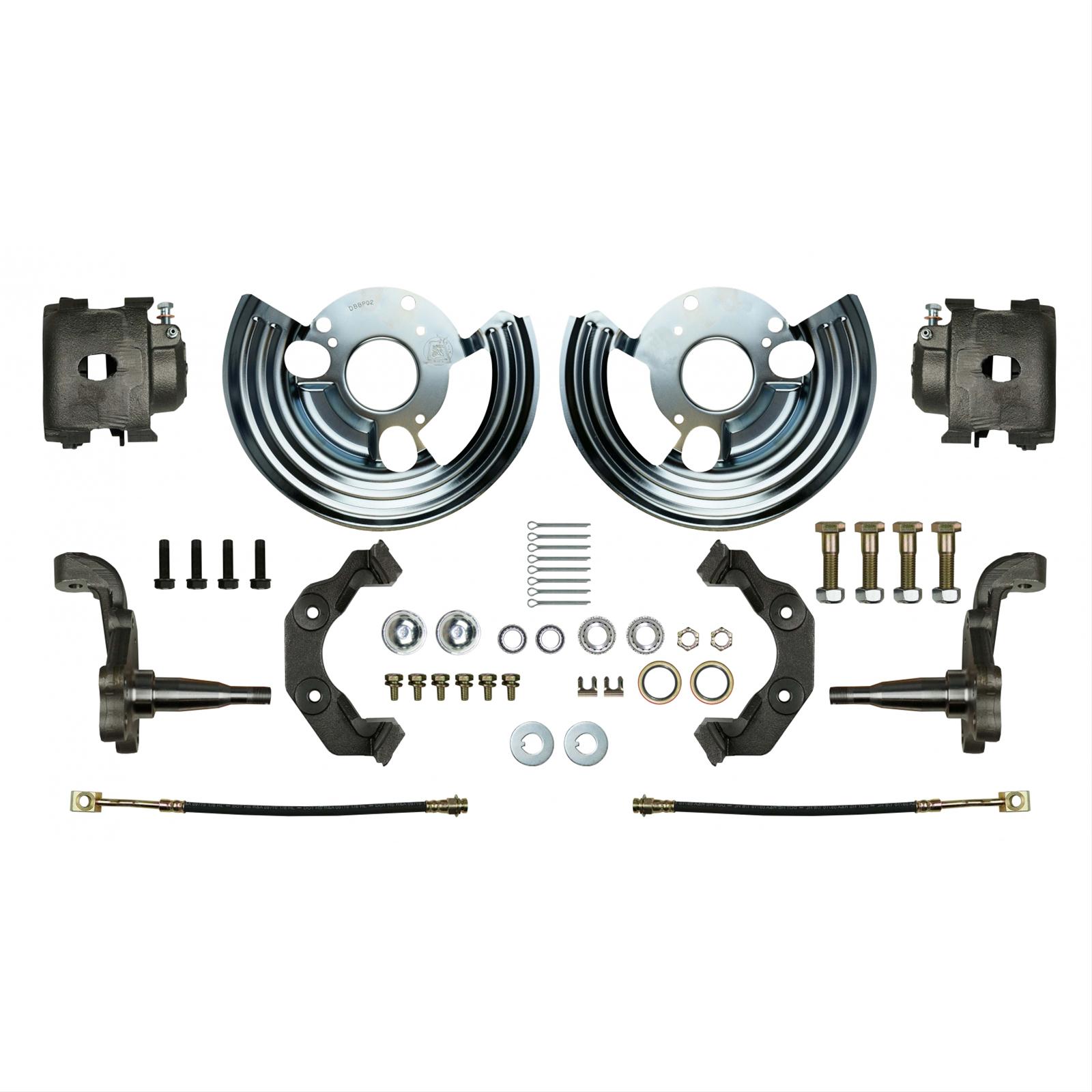 The Right Stuff AFXSD02C The Right Stuff Front Disc Brake Conversion Kits - Zander Auto Parts
