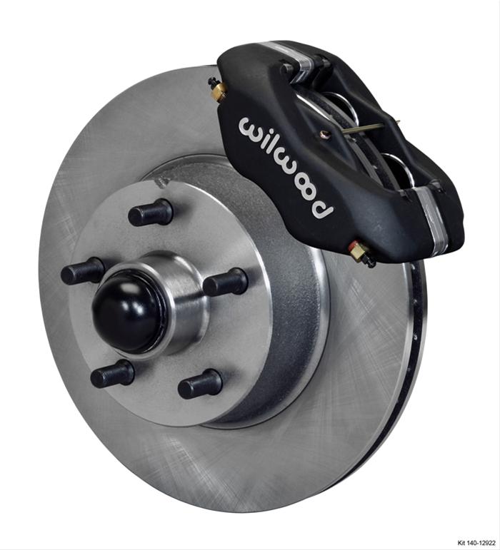 Wilwood Disc Brakes 140-12922 Wilwood Dynalite One-Piece Rotor and Hub Front Brake Kits - Zander Auto Parts