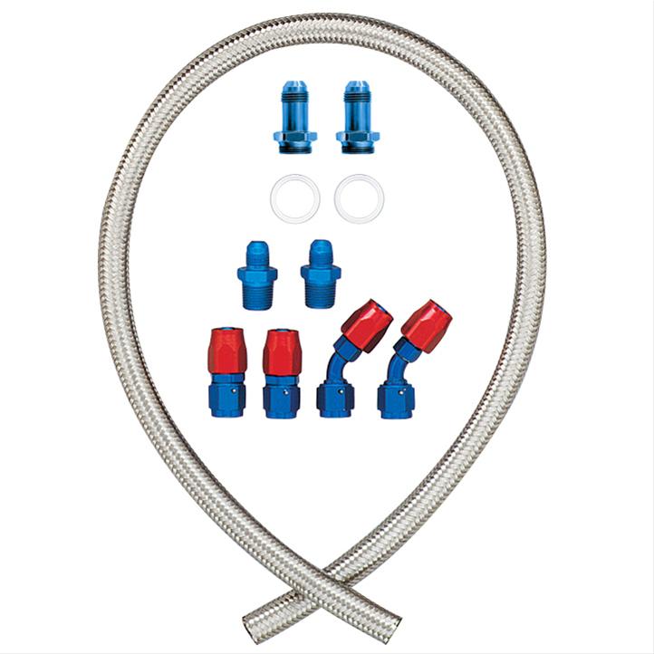 Summit Racing SUM-CARBKIT4 Summit Racing™ Fuel Line Combination Kits - Zander Auto Parts