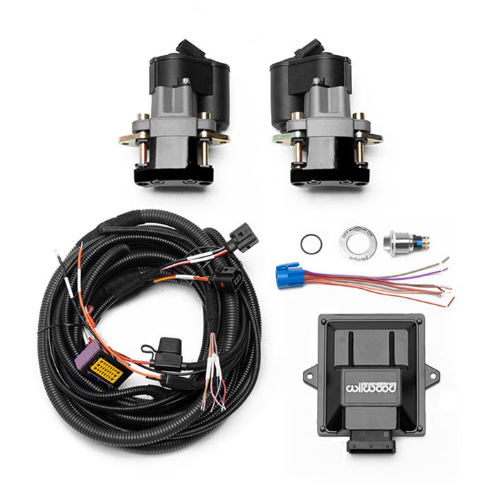 Wilwood Disc Brakes 140-15978-BK Wilwood Electronic Parking Brake Rear Retrofit Brake Kits - Zander Auto Parts