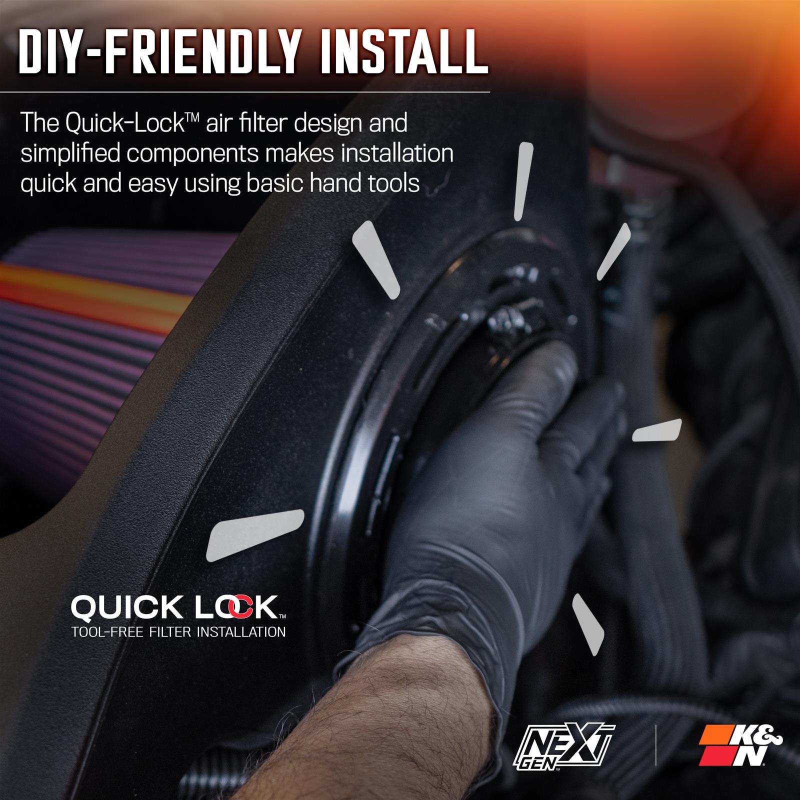 K&N 50-3082 K&N 50 Series NextGen Cold Air Intake Kits - Zander Auto Parts