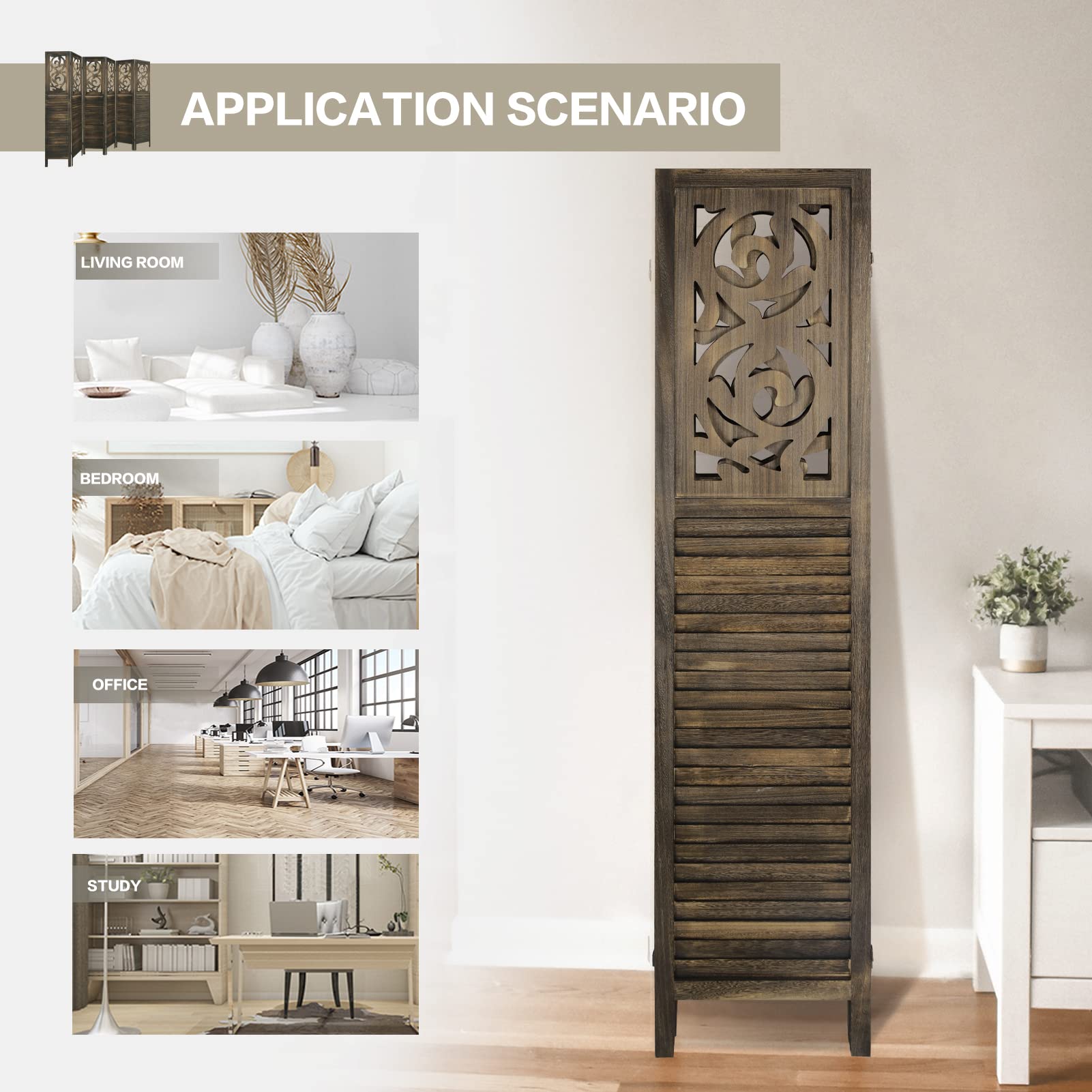 Panel Room Divider Assembled Partition - Zander Auto Parts