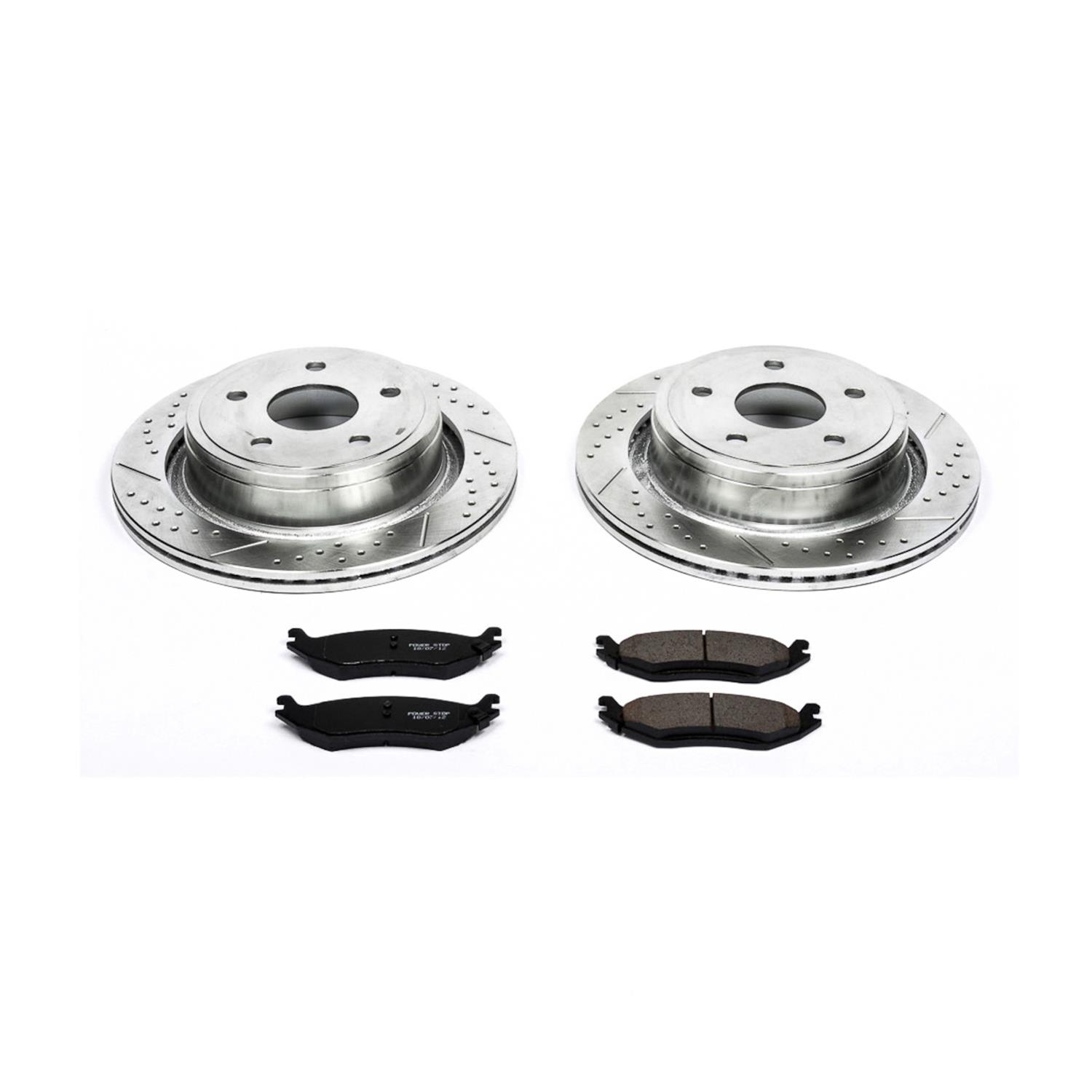 PowerStop K2172 PowerStop Z23 Evolution Sport Brake Upgrade Kits - Zander Auto Parts