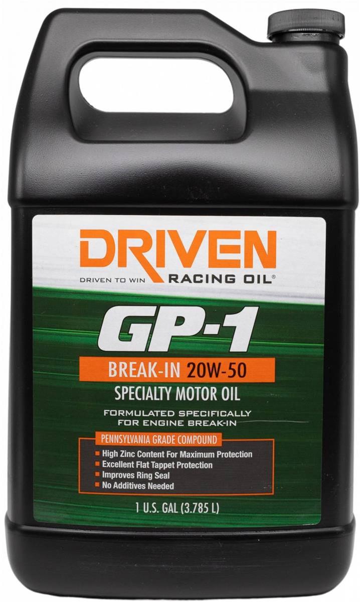 Driven Racing Oil 19556 Driven Racing Oil GP-1 High Performance Break-In Motor Oil - Zander Auto Parts