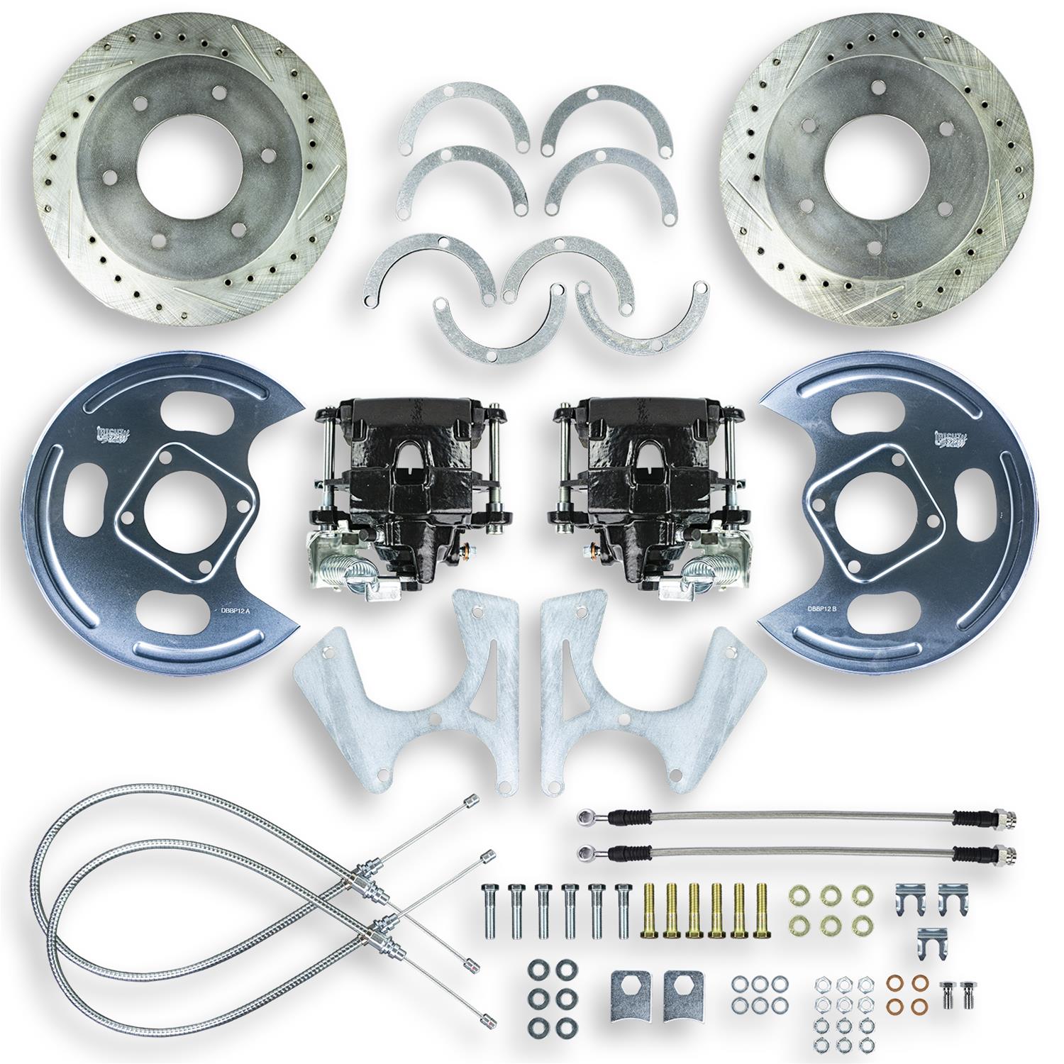 The Right Stuff TRD4706S The Right Stuff Street Series Disc Brake Conversion Kits - Zander Auto Parts