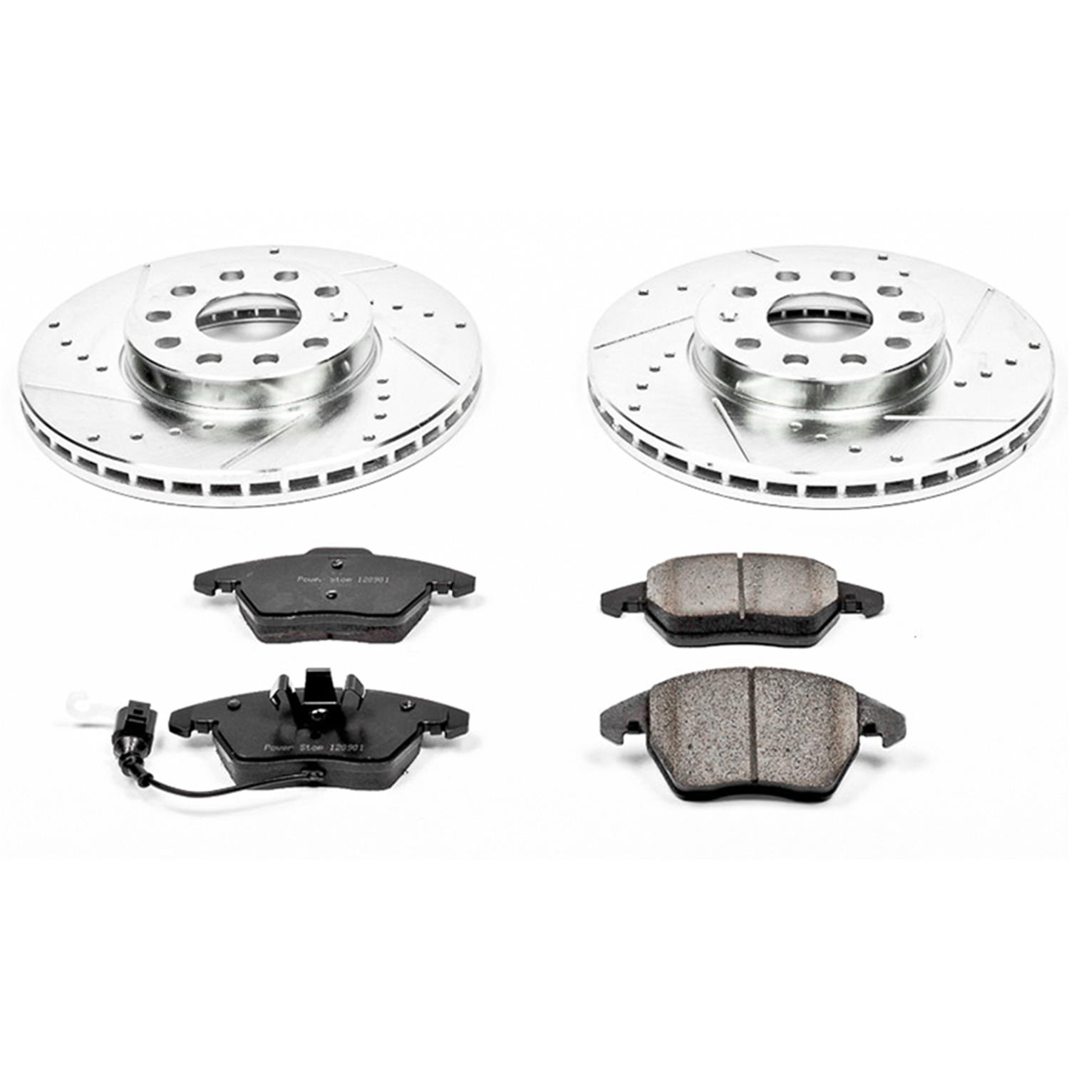 PowerStop K4623 PowerStop Z23 Evolution Sport Brake Upgrade Kits - Zander Auto Parts