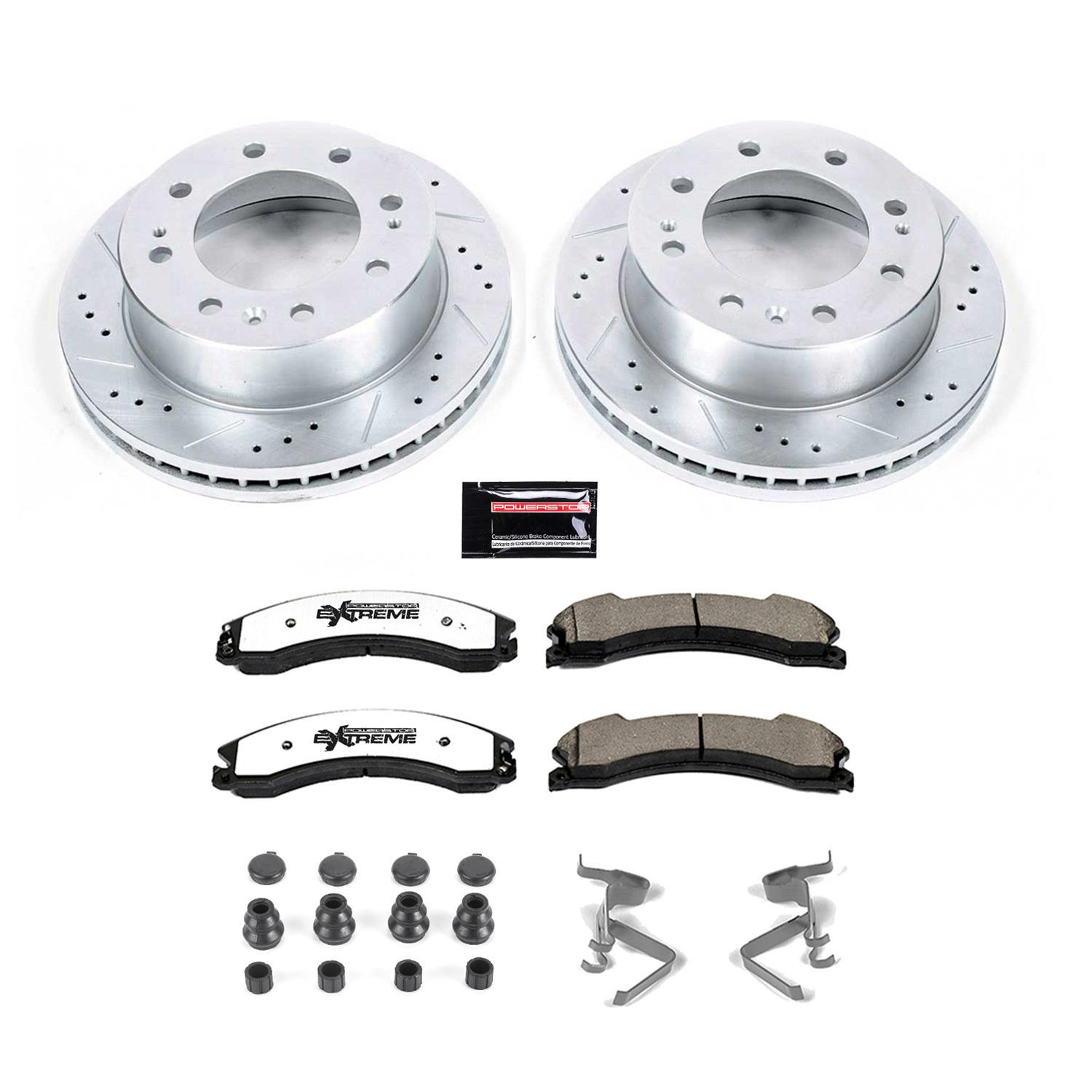 PowerStop K6258-36 PowerStop Z36 Truck and Tow Brake Upgrade Kits - Zander Auto Parts