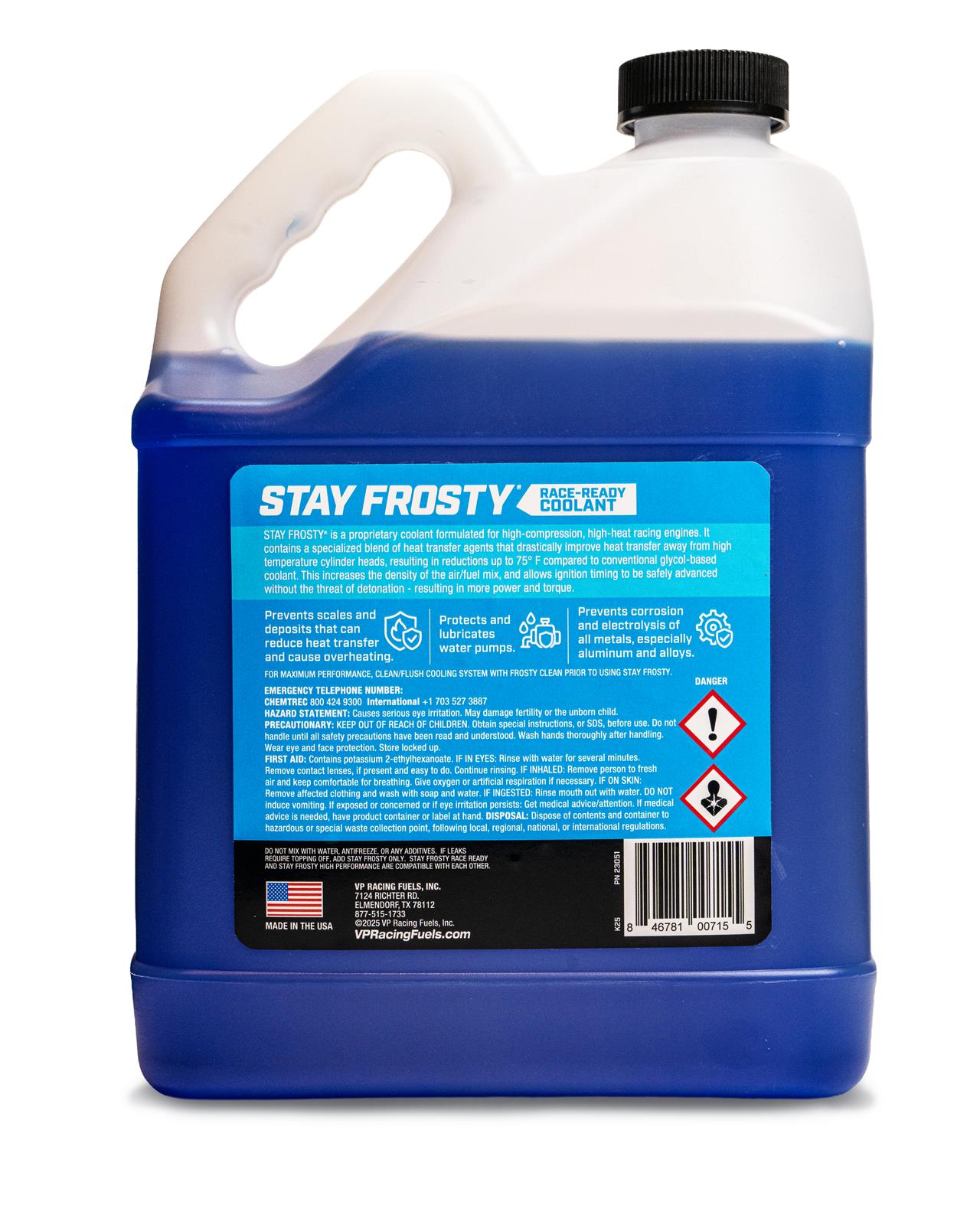 VP Racing 23051 VP Racing Stay Frosty Race-Ready Coolant - Zander Auto Parts