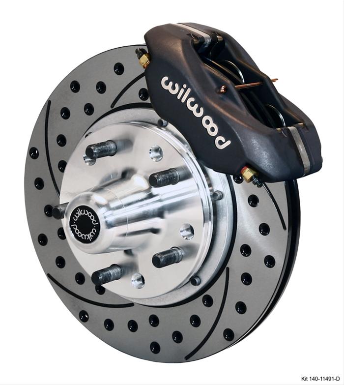 Wilwood Disc Brakes 140-11491-D Wilwood Forged Dynalite Pro Series Front Disc Brake Kits - Zander Auto Parts