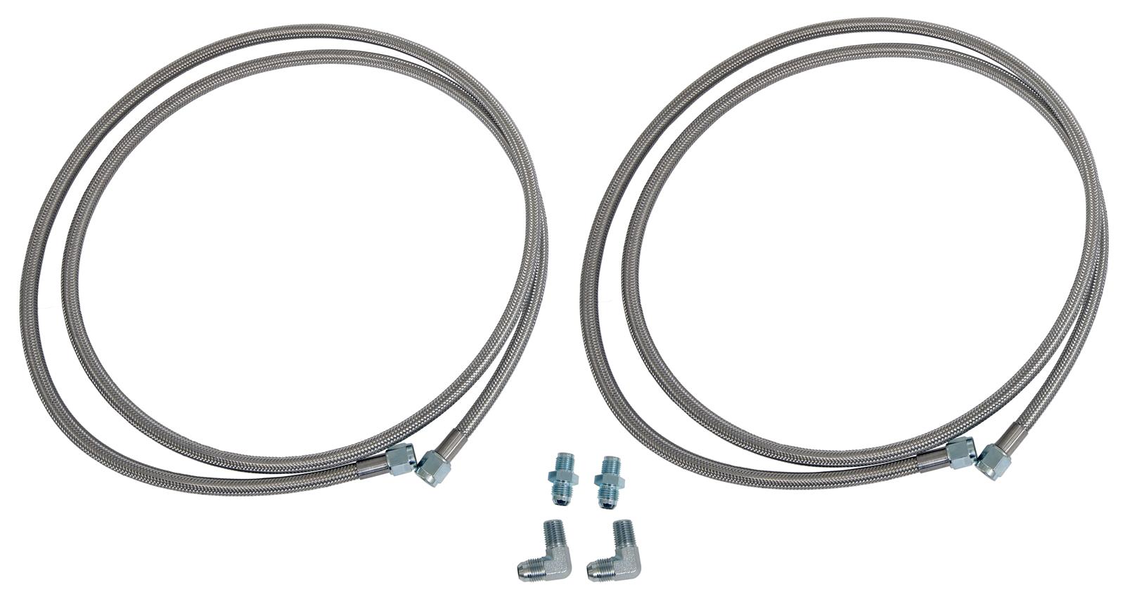 Summit Racing SUM-230320 Summit Racing™ Flexible Automatic Transmission Cooler Lines - Zander Auto Parts