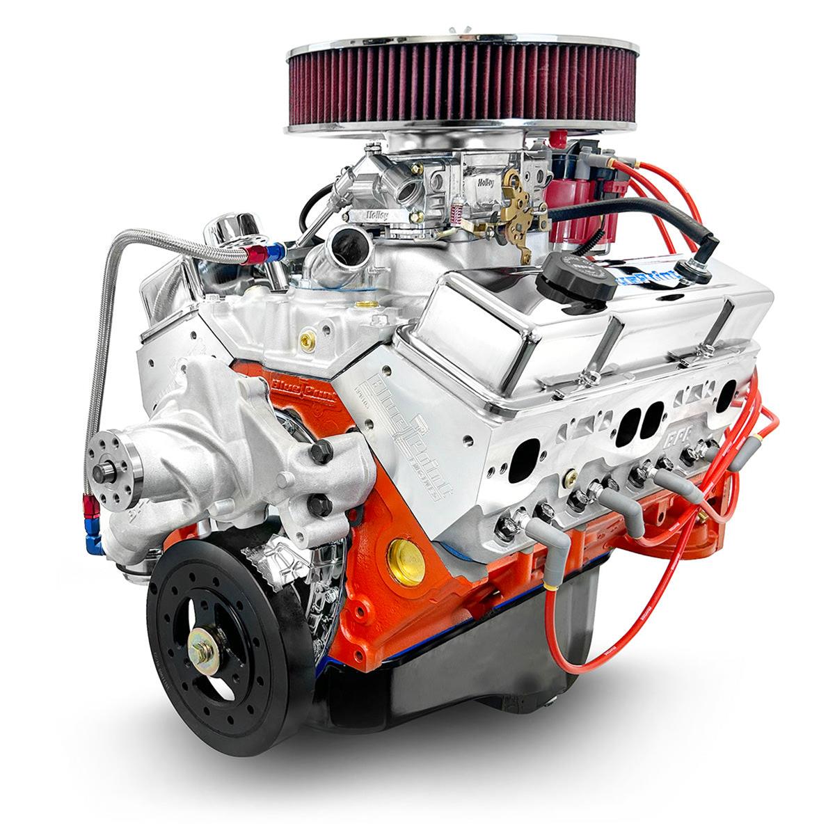 BluePrint Engines BP4002CTC1D BluePrint Engines GM 400 C.I.D. 500 HP Dressed Long Block Crate Engines - Zander Auto Parts
