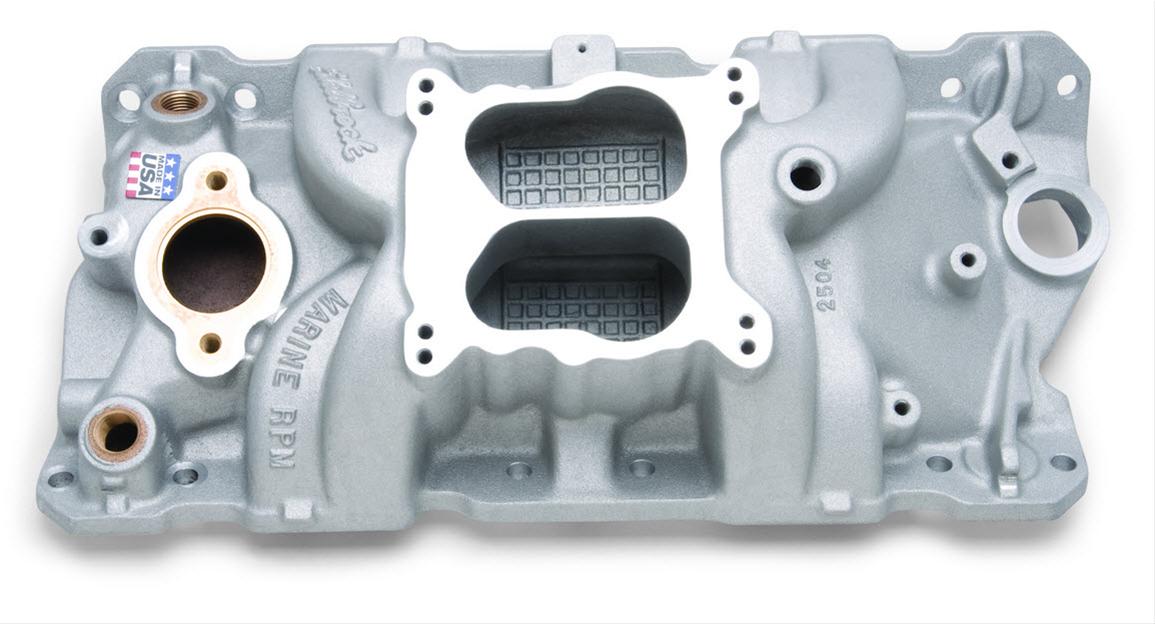 Edelbrock 2504 Edelbrock Performer RPM Marine Intake Manifolds - Zander Auto Parts