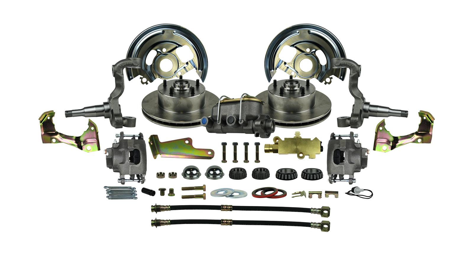 The Right Stuff AFXSD02C The Right Stuff Front Disc Brake Conversion Kits - Zander Auto Parts