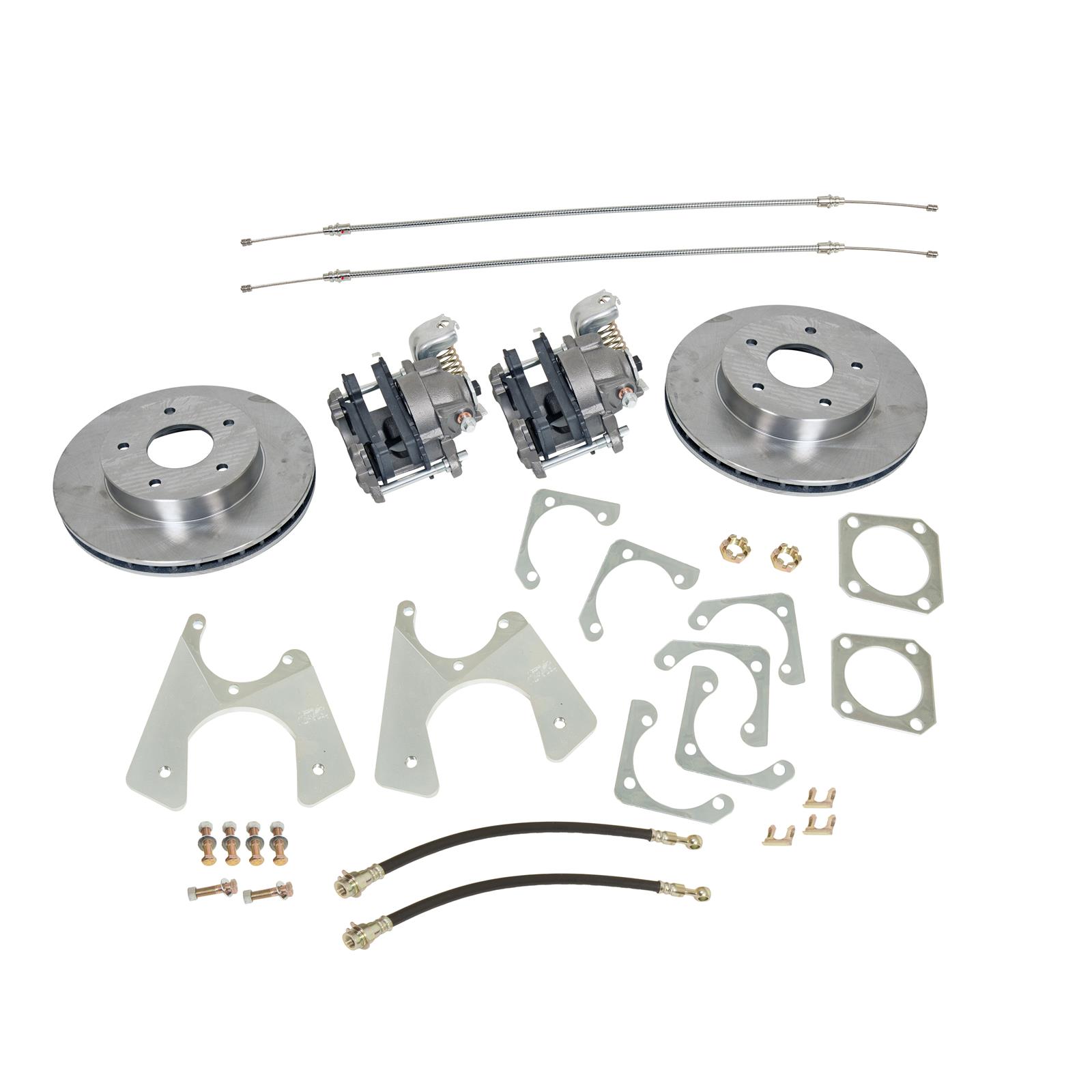 Summit Racing SUM-BK1623 Summit Racing™ Rear Drum-to-Disc Brake Conversion Kits - Zander Auto Parts