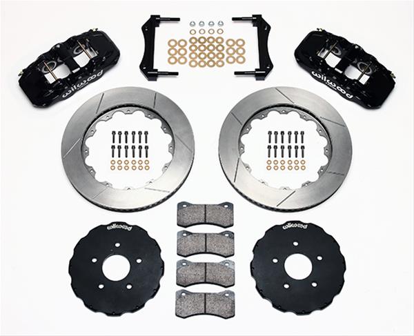 Wilwood Disc Brakes 140-14557 Wilwood AERO6 Big Brake Front Brake Kits - Zander Auto Parts