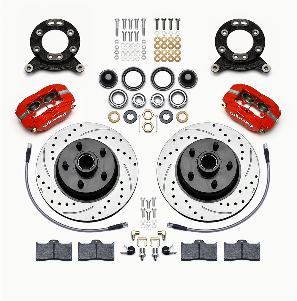 Wilwood Disc Brakes 140-13476-DR Wilwood Classic Series Dynalite Front Brake Kits - Zander Auto Parts