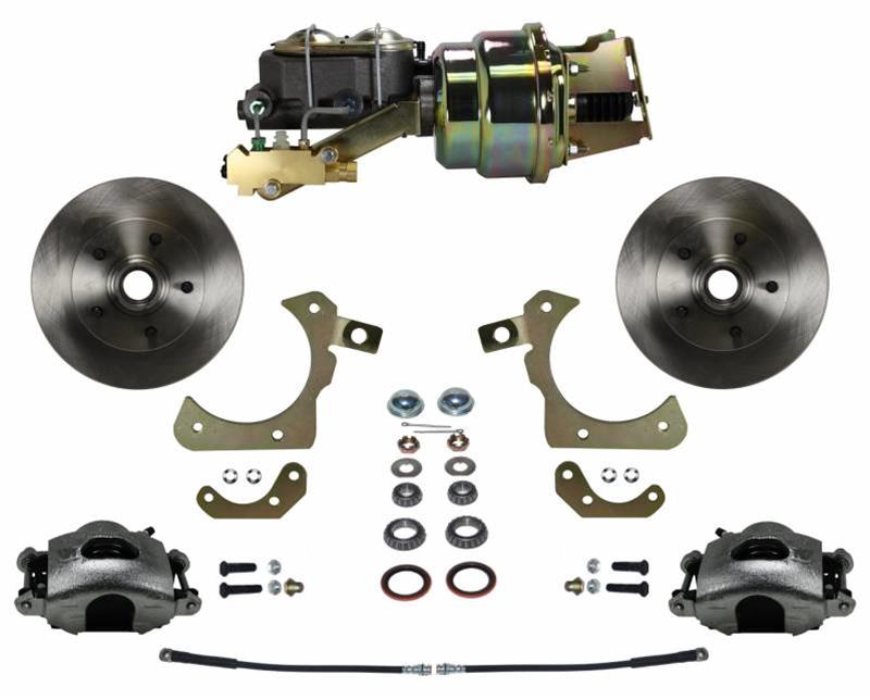Leed Brakes FC1010-K1A1 LEED Brakes Front Disc Brake Conversion Kits - Zander Auto Parts