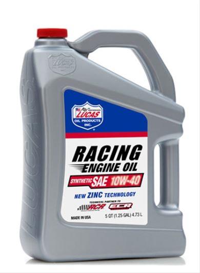 Lucas Oil 10911-1 Lucas Racing-Only High Performance Motor Oil - Zander Auto Parts