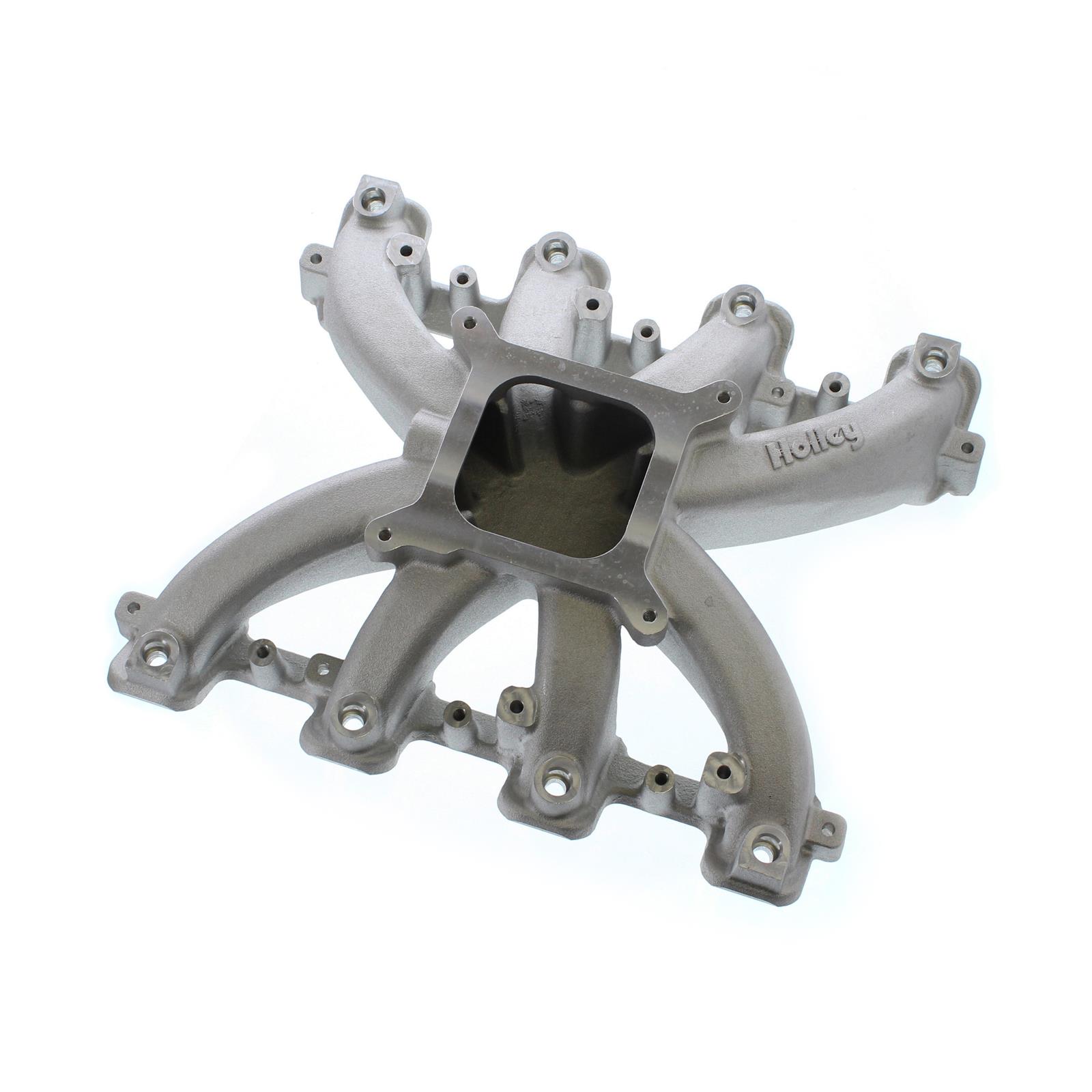 Holley 300-136 Holley EFI LS Single Plane Mid-Rise Intake Manifolds - Zander Auto Parts