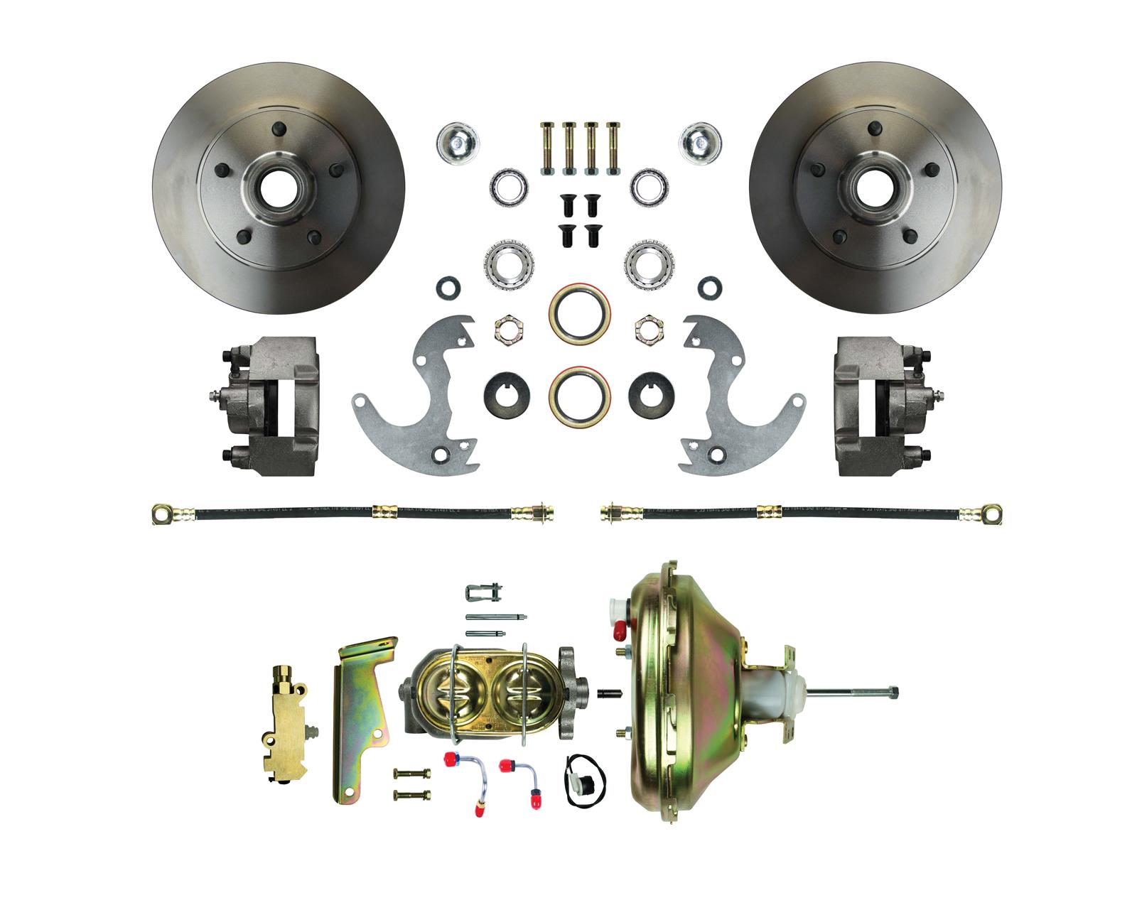 The Right Stuff AFXDC14 The Right Stuff Disc Brake Conversion Kits for 14 in. Wheels - Zander Auto Parts