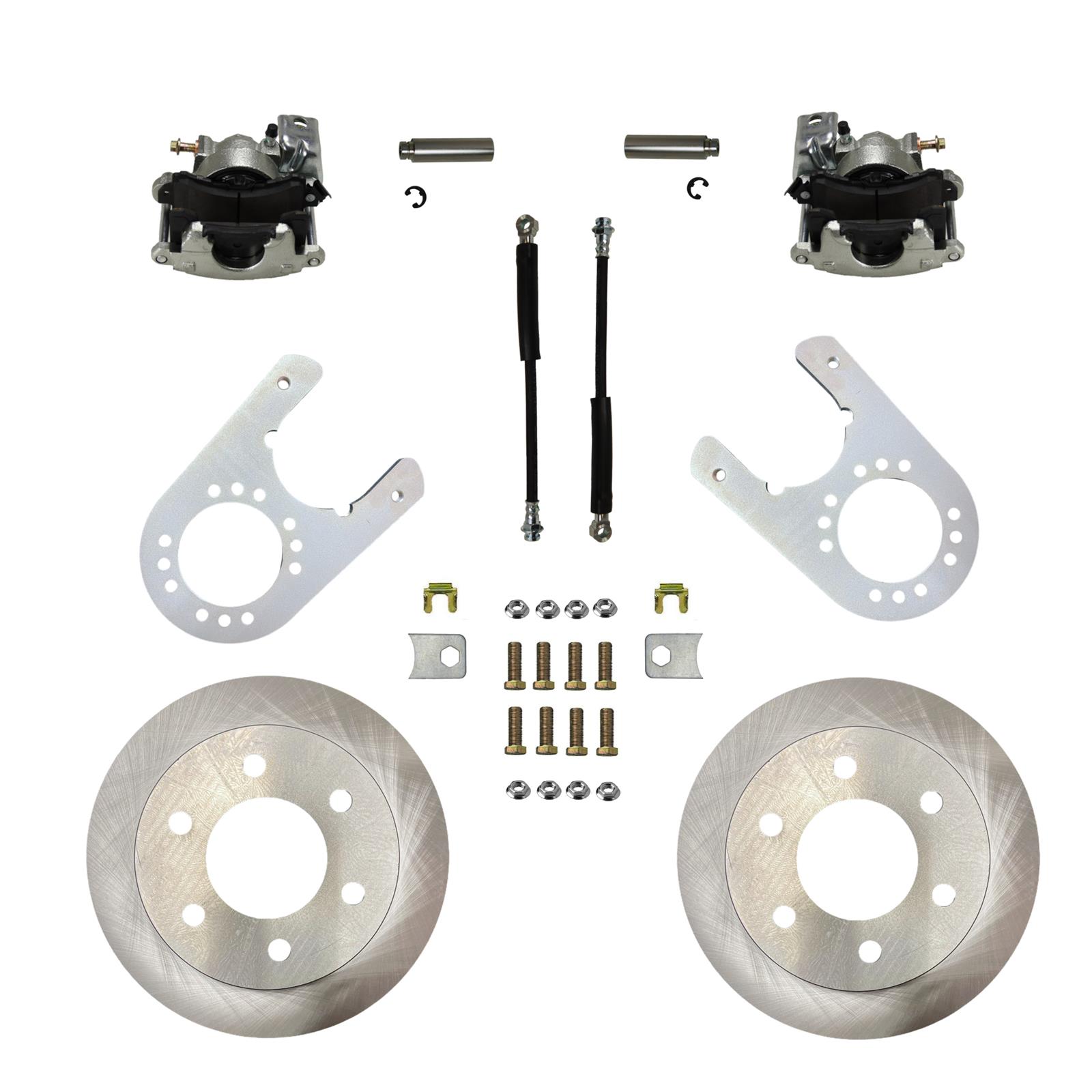 Leed Brakes RC6005 LEED Brakes Rear Disc Brake Conversion Kits - Zander Auto Parts