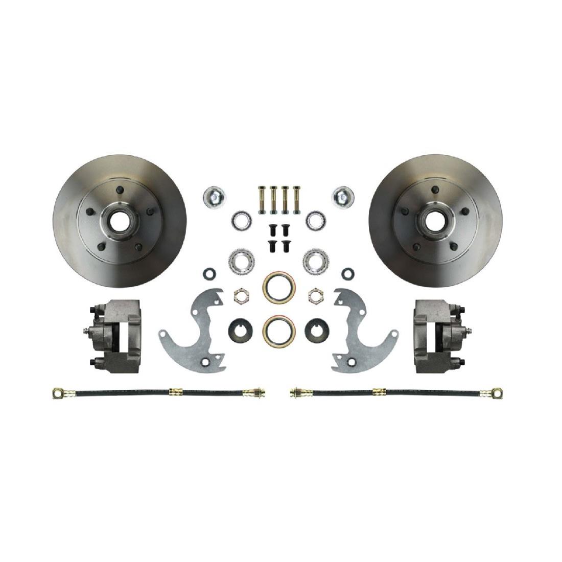 The Right Stuff AFXWK14 The Right Stuff Disc Brake Conversion Kits for 14 in. Wheels - Zander Auto Parts