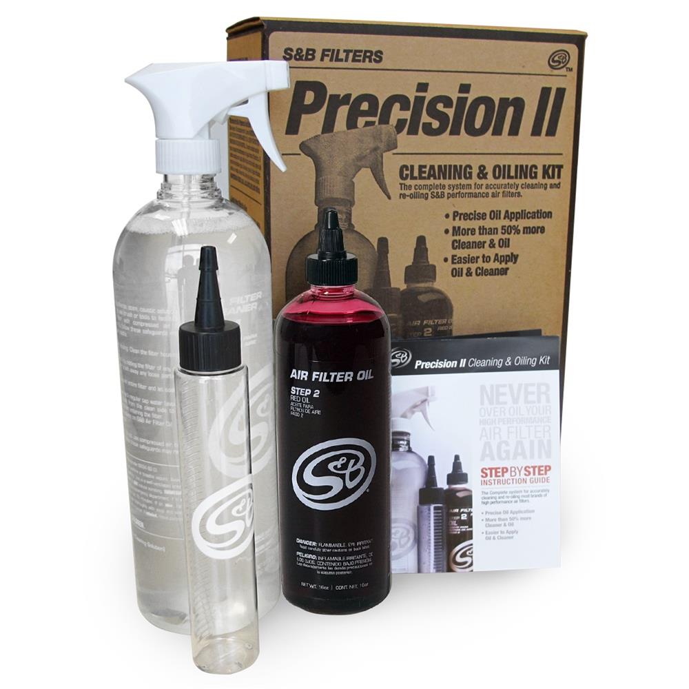 S&B Filters 88-0008 S&B Filters Precision II Cleaning and Oiling Kits - Zander Auto Parts