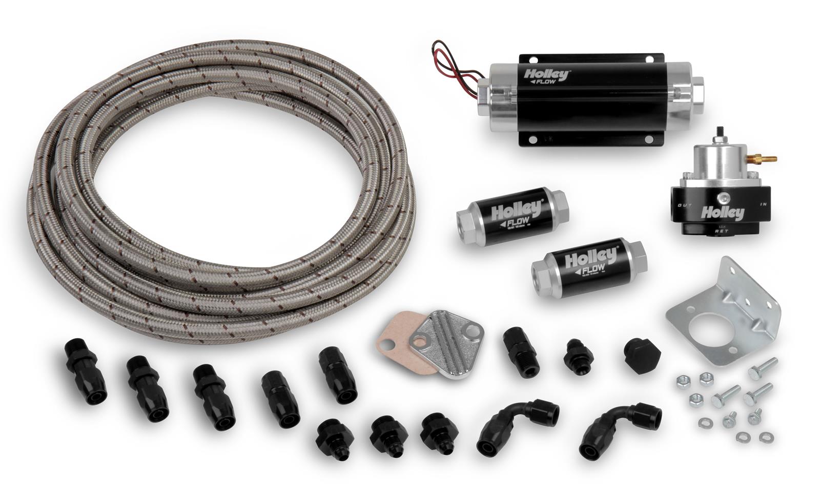 Holley 526-1 Holley Terminator EFI Fuel System Plumbing Kits - Zander Auto Parts