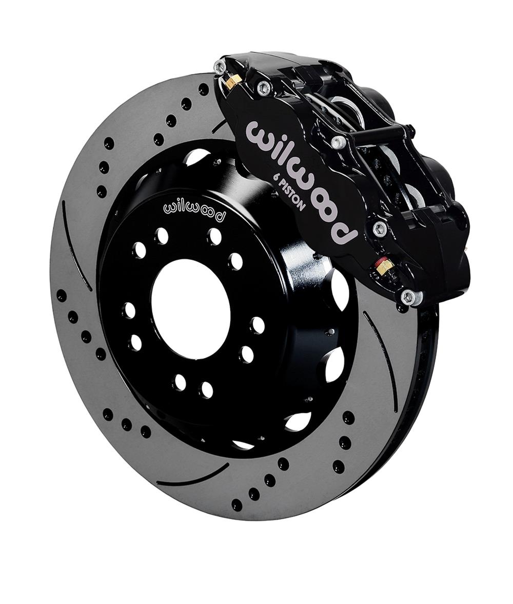 Wilwood Disc Brakes 140-15304-D Wilwood Forged Narrow Superlite 6R Big Brake Front Brake Kits - Zander Auto Parts
