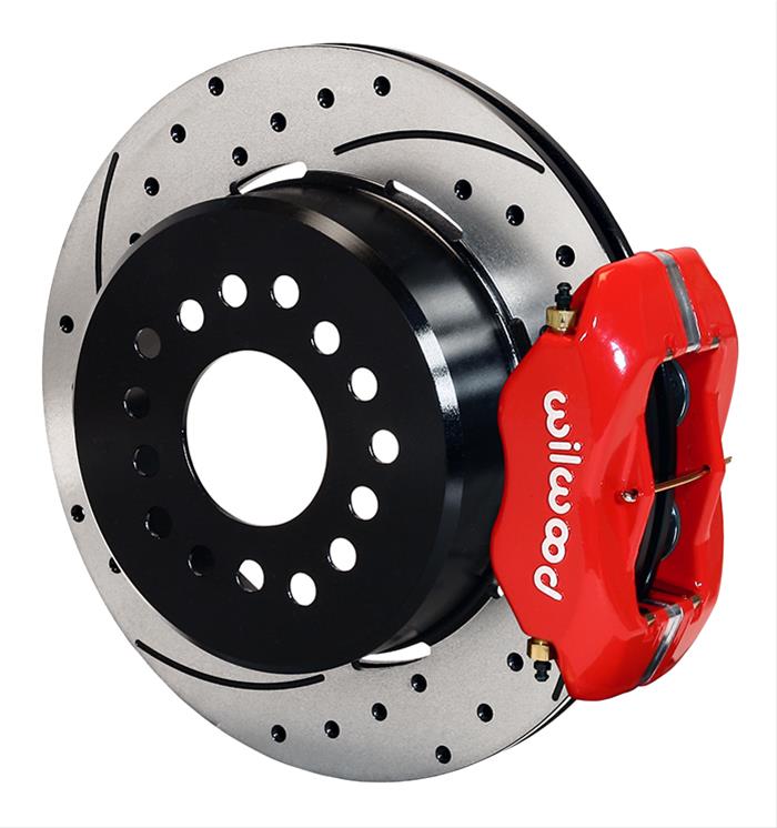 Wilwood Disc Brakes 140-11348-DR Wilwood Forged Dynalite Pro Series Rear Disc Parking Brake Kits - Zander Auto Parts