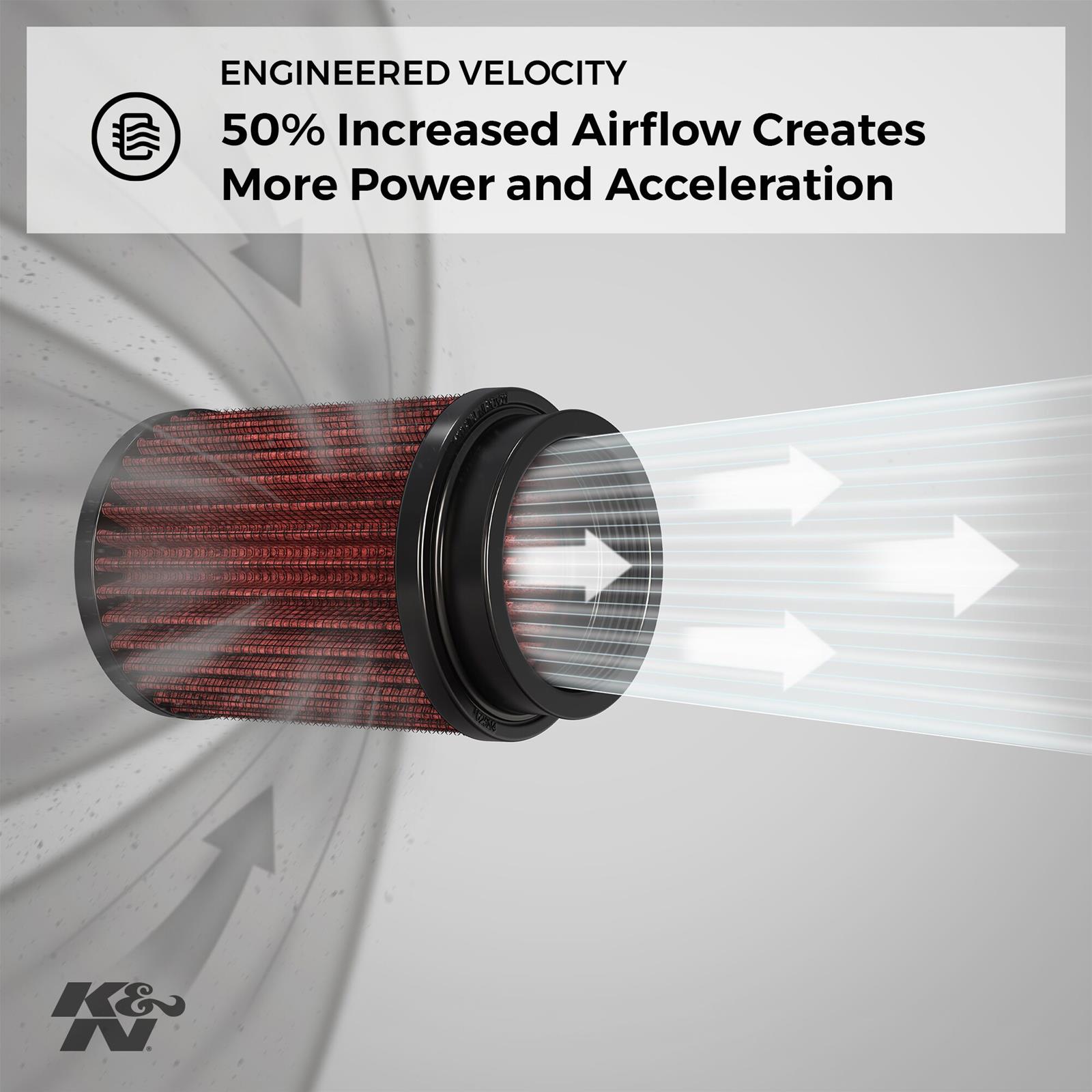 K&N 66-1401XP K&N X-Stream Airflow Top Plates - Zander Auto Parts