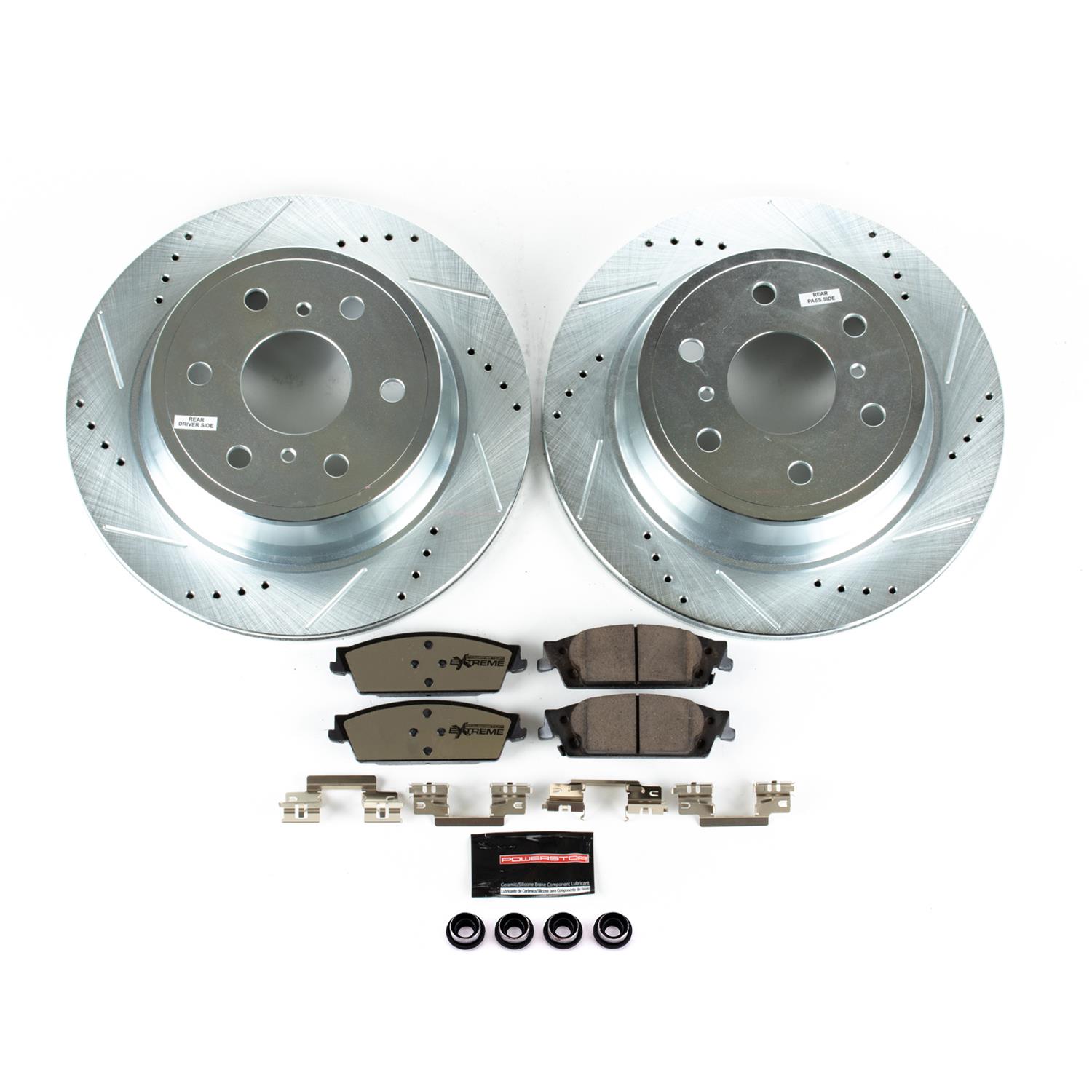 PowerStop K6560-36 PowerStop Z36 Truck and Tow Brake Upgrade Kits - Zander Auto Parts