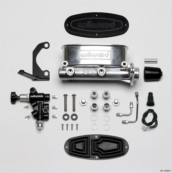Wilwood Disc Brakes 261-13269-P Wilwood Aluminum Tandem Master Cylinders - Zander Auto Parts