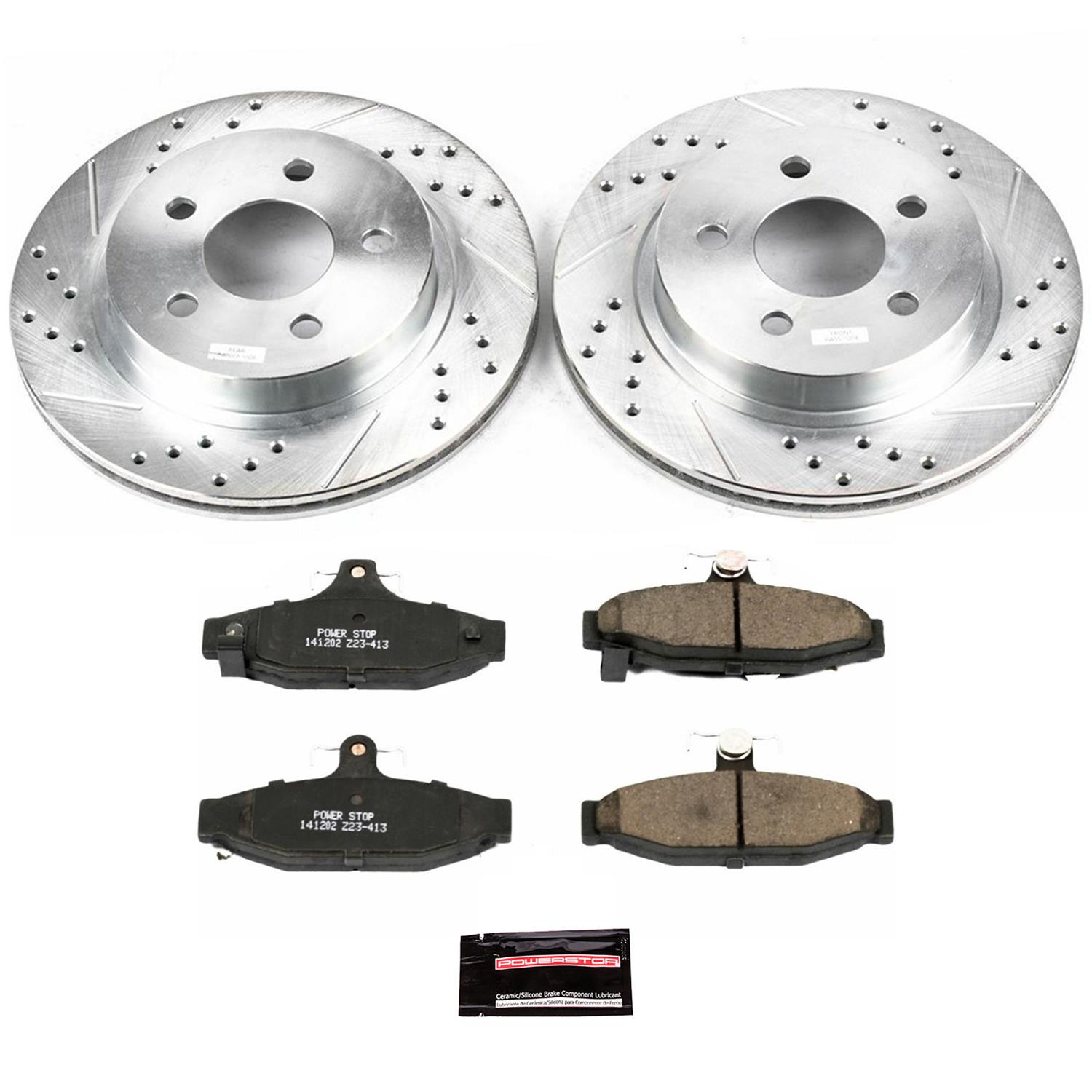 PowerStop K1535 PowerStop Z23 Evolution Sport Brake Upgrade Kits - Zander Auto Parts