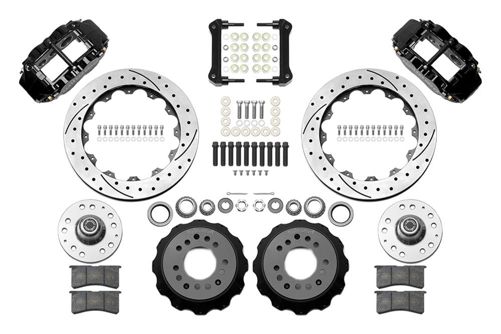 Wilwood Disc Brakes 140-15910-D Wilwood Forged Narrow Superlite 6R Big Brake Front Brake Kits - Zander Auto Parts