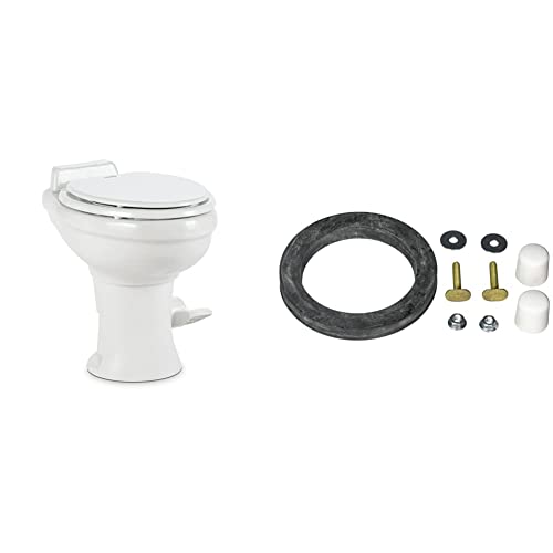 Dometic Standard Height Toilet White - Zander Auto Parts
